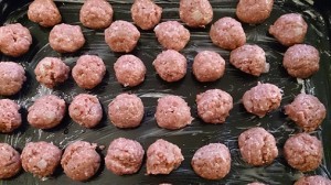 Köttbullar i ugn